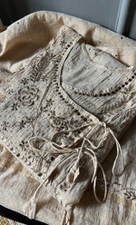 Load image into Gallery viewer, Women&#39;s Lakhnavi Handcrafted Tissue Chanderi Unstitched Kurta And Dupatta Set - HONC0313005
