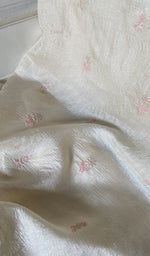 Load image into Gallery viewer, Women's Lakhnavi Handcrafted Tussar Silk Chikankari Kurta And Dupatta Set - HONC0314565