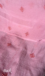 将图像加载到图库查看器中， Women's Lakhnavi Handcrafted Mul Chanderi Unstitched Kurta And Dupatta Set- HONC0307430