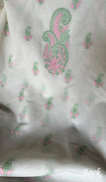 Load image into Gallery viewer, Women&#39;s Lakhnavi Handcrafted Cotton Chikankari Suit Material - HONC0291801
