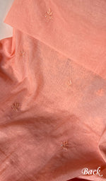 Load image into Gallery viewer, Women&#39;s Lakhnavi Handcrafted Mul Chanderi Chikankari Full Suit Material - HONC0271175
