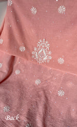 Load image into Gallery viewer, Women&#39;s Lakhnavi Handcrafted Mul Chanderi UnStitched Kurta And Dupatta Set - HONC0307409
