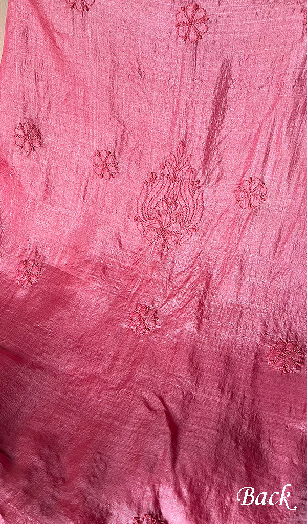 Pink Lakhnavi Chikankari Suits