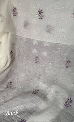 Load image into Gallery viewer, Women's Lakhnavi Handcrafted Unstitched Mul Chanderi Kurta And Dupatta Set - HONC0327489