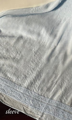 将图像加载到图库查看器中， Lucknowi Handcrafted Viscose Georgette Chikankari Unstitched Men's Kurta Fabric - HONC0282445