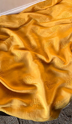 Load image into Gallery viewer, Anabia Women&#39;s Lucknowi Handcrafted Muslin Chikankari Suit Material - HONC0225493
