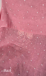 Load image into Gallery viewer, Women&#39;s Lakhnavi Handcrafted Mul Chanderi Unstitched Chikankari Full Suit Material - HONC0311935
