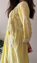 Load image into Gallery viewer, Fawziya Women's Lucknowi Handcrafted Cotton Angrakha - HONC0382663