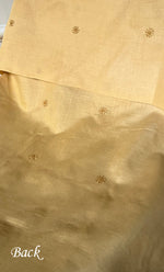 将图像加载到图库查看器中， Lucknowi Handcrafted Cotton Chikankari Unstitched Men's Kurta Fabric - HONC0289839