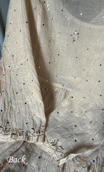 Load image into Gallery viewer, Women&#39;s Lakhnavi Handcrafted Tissue Chanderi Unstitched Kurta And Dupatta Set - HONC0313005
