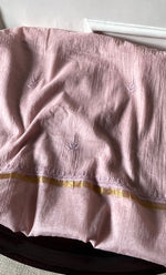 Load image into Gallery viewer, Titlee Women's Lakhnavi Handcrafted Unstitched Mul Chanderi Kurta And Dupatta Set - HONC0304156