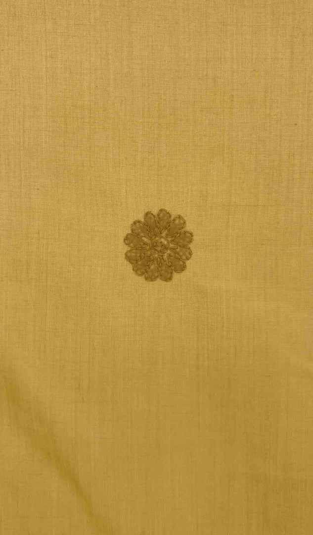 Lakhnavi Handcrafted Cotton Chikankari Table Cover - HONC041200