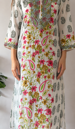 Cotton Chikankari Stitched Kurti nc04292