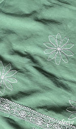 Load image into Gallery viewer, Women&#39;s Lakhnavi Handcrafted Cotton Chikankari Suit Material - HONC275057
