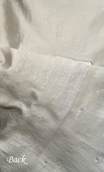 Load image into Gallery viewer, Women's Lakhnavi Handcrafted Chanderi Silk Unstitched Kurta And Dupatta Set - HONC0327486