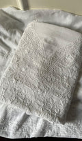Wajiha Women's Lakhnavi Handcrafted Cotton Chikankari Kurta And Dupatta Set - HONC0212259