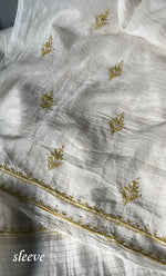 Load image into Gallery viewer, Women&#39;s Lakhnavi Handcrafted Maheshwari Mul Chanderi Kurta And Dupatta Set- HONC0278897

