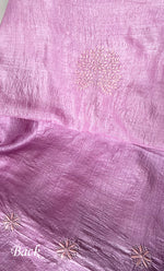 Load image into Gallery viewer, Women&#39;s Lakhnavi Handcrafted Tussar Silk Chikankari Kurta And Dupatta Set - HONC0307385
