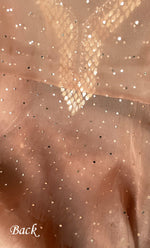 将图像加载到图库查看器中， Alfia Women&#39;s Lakhnavi Handcrafted Pure Organza Chikankari Unstitched Kurta And Dupatta Set- HONC0328068
