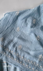 Load image into Gallery viewer, Women&#39;s Lakhnavi Handcrafted Mul Chanderi UnStitched Kurta And Dupatta Set - HONC0235330
