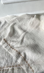 Load image into Gallery viewer, Jazba Women&#39;s Lakhnavi Handcrafted Mul Chanderi UnStitched Kurta And Dupatta Set - HONC0320724
