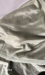 Load image into Gallery viewer, Women's Lucknowi Handcrafted Chanderi Silk Chikankari Full Suit Material - HONC0322746