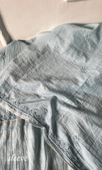 Load image into Gallery viewer, Women&#39;s Lakhnavi Handcrafted Mul Chanderi Unstitched Chikankari Full Suit Material - HONC0314656
