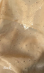 将图像加载到图库查看器中， Alfia Women&#39;s Lakhnavi Handcrafted Pure Organza Chikankari Unstitched Kurta And Dupatta Set- HONC0328073
