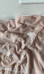 Load image into Gallery viewer, Women&#39;s Lakhnavi Handcrafted Mul Chanderi UnStitched Kurta And Dupatta Set - HONC0318526
