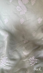 Load image into Gallery viewer, Women's Lakhnavi Handcrafted Cotton Unstitched Chikankari Suit Material - HONC0354995