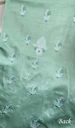 Load image into Gallery viewer, Women's Lakhnavi Handcrafted Unstitched Cotton Chikankari Suit Material - HONC0364006