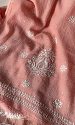 Load image into Gallery viewer, Women&#39;s Lakhnavi Handcrafted Mul Chanderi UnStitched Kurta And Dupatta Set - HONC0307409
