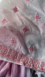 Load image into Gallery viewer, Women&#39;s Lakhnavi Handcrafted Cotton Chikankari Suit Material - HONC0291827
