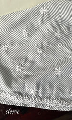 Load image into Gallery viewer, Shumaira Women's Lakhnavi Handcrafted Cotton Chikankari Unstitched Kurti Fabric - HONC0326383