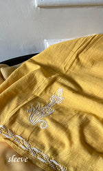 Load image into Gallery viewer, Meeras Women's Lakhnavi Handcrafted Unstitched Cotton Chikankari Suit Material - HONC0335715