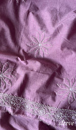 Load image into Gallery viewer, Women&#39;s Lakhnavi Handcrafted Cotton Chikankari Suit Material - HONC0275045
