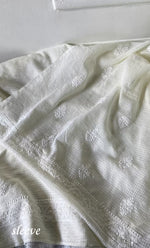 Load image into Gallery viewer, Women&#39;s Lucknowi Handcrafted Kota Cotton Chikankari Unstitched Kurta And Dupatta Set - HONC0306630
