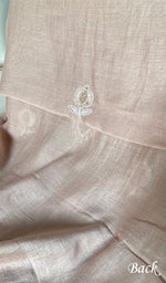 Load image into Gallery viewer, Mahira Women's Lakhnavi Handcrafted Mul Chanderi Unstitched Chikankari Full Suit - HONC0355236