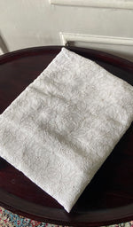 将图像加载到图库查看器中， Women's Lakhnavi Handcrafted Viscose  Georgette Chikankari Kurti Fabric - HONC0343102