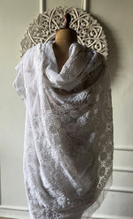 Load image into Gallery viewer, Women's Lucknowi Handcrafted  Faux-Georgette Chikankari Saree - HONC0228974