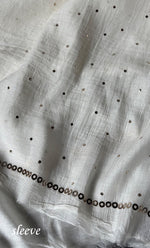 将图像加载到图库查看器中， Women&#39;s Lakhnavi Handcrafted Unstitched Mul Chanderi Kurta And Dupatta Set - HONC0322428
