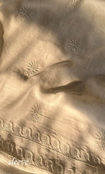 将图像加载到图库查看器中， Women&#39;s Lakhnavi Handcrafted Maheshwari Mul Chanderi UnStitched Kurta And Dupatta Set - HONC0288347
