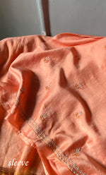 Load image into Gallery viewer, Women&#39;s Lucknowi Handcrafted Chanderi Silk Chikankari Full Suit Material - HONC020065
