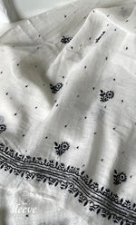 Load image into Gallery viewer, Women&#39;s Lakhnavi Handcrafted Mul Chanderi Unstitched Kurta And Dupatta Set- HONC0321263
