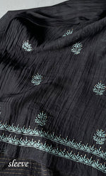 Load image into Gallery viewer, Women's Lakhnavi Handcrafted Unstitched Mul Chanderi Kurta And Dupatta Set - HONC0280875