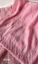 Load image into Gallery viewer, Women&#39;s Lakhnavi Handcrafted Mul Chanderi Unstitched Kurta And Dupatta Set - HONC0280849
