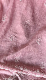 Load image into Gallery viewer, Women&#39;s Lakhnavi Handcrafted Mul Chanderi Kurta And Dupatta Set - HONC0279326
