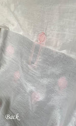 Load image into Gallery viewer, Women&#39;s Lakhnavi Handcrafted Chanderi Silk Unstitched Kurta And Dupatta Set - HONC0321968
