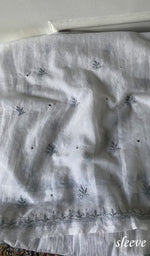 Load image into Gallery viewer, Women's Lakhnavi Handcrafted Mul Chanderi Unstitched Kurta And Dupatta Set - HONC0267142