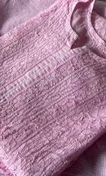 将图像加载到图库查看器中， Women&#39;s Lakhnavi Handcrafted Kota Cotton Semi - Stitched Kurta And Dupatta Set- HONC0314211
